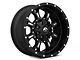 Fuel Wheels Krank Matte Black Milled 8-Lug Wheel; 17x9; -12mm Offset (03-09 RAM 2500)