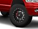 Fuel Wheels Krank Matte Black Milled 8-Lug Wheel; 17x9; 1mm Offset (03-09 RAM 2500)