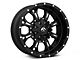 Fuel Wheels Krank Matte Black Milled 8-Lug Wheel; 17x9; 20mm Offset (03-09 RAM 2500)