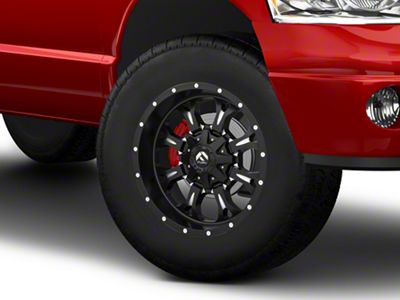 Fuel Wheels Krank Matte Black Milled 8-Lug Wheel; 18x9; -12mm Offset (03-09 RAM 2500)