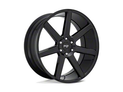 Fuel Wheels Maverick Chrome with Gloss Black Lip 8-Lug Wheel; 22x14; -70mm Offset (03-09 RAM 2500)