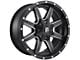 Fuel Wheels Maverick Matte Black Milled 8-Lug Wheel; 20x9; 1mm Offset (03-09 RAM 2500)