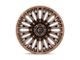 Fuel Wheels Rebar Platinum Bronze Milled 8-Lug Wheel; 20x10; -18mm Offset (03-09 RAM 2500)