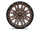 Fuel Wheels Rebel Matte Bronze 8-Lug Wheel; 20x9; 1mm Offset (03-09 RAM 2500)