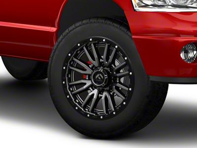 Fuel Wheels Rebel Matte Gunmetal 8-Lug Wheel; 20x10; -18mm Offset (03-09 RAM 2500)