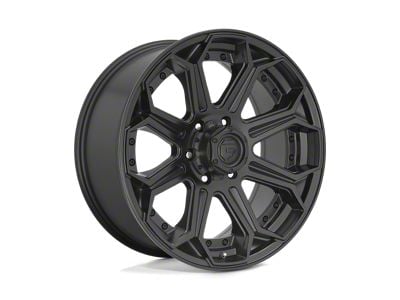 Fuel Wheels Siege Matte Black 8-Lug Wheel; 20x9; 20mm Offset (03-09 RAM 2500)