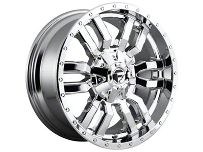 Fuel Wheels Sledge Chrome 8-Lug Wheel; 20x10; -18mm Offset (03-09 RAM 2500)