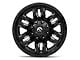 Fuel Wheels Sledge Gloss Black Milled 8-Lug Wheel; 18x9; 1mm Offset (03-09 RAM 2500)