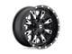 Fuel Wheels Throttle Matte Black Milled 8-Lug Wheel; 18x10; -24mm Offset (03-09 RAM 2500)