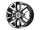 Fuel Wheels Traction Dark Blue with Black Ring 8-Lug Wheel; 20x10; -18mm Offset (03-09 RAM 2500)