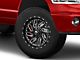 Fuel Wheels Triton Gloss Black Milled 8-Lug Wheel; 18x9; -12mm Offset (03-09 RAM 2500)