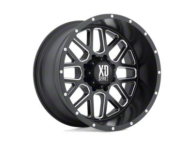 Fuel Wheels Typhoon Anodized Blue Milled 8-Lug Wheel; 22x12; -44mm Offset (03-09 RAM 2500)