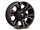 Fuel Wheels Vapor Matte Black Double Dark Tint 8-Lug Wheel; 17x10; -18mm Offset (03-09 RAM 2500)