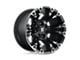 Fuel Wheels Vapor Matte Black Gray Tint 8-Lug Wheel; 18x9; -12mm Offset (03-09 RAM 2500)