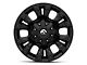 Fuel Wheels Vapor Matte Black 8-Lug Wheel; 17x9; 1mm Offset (03-09 RAM 2500)