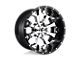 Fuel Wheels Assault Chrome with Gloss Black Lip 8-Lug Wheel; 20x10; -18mm Offset (03-09 RAM 3500 SRW)