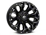 Fuel Wheels Assault Matte Black Milled 8-Lug Wheel; 17x9; 1mm Offset (03-09 RAM 3500 SRW)