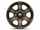 Fuel Wheels Beast Matte Black Double Dark Tint 8-Lug Wheel; 20x10; -18mm Offset (03-09 RAM 3500 SRW)