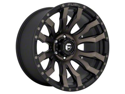 Fuel Wheels Blitz Matte Black Double Dark Tint 8-Lug Wheel; 18x9; 20mm Offset (03-09 RAM 3500 SRW)