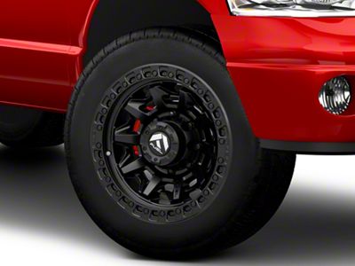 Fuel Wheels Covert Matte Black 8-Lug Wheel; 20x10; -18mm Offset (03-09 RAM 3500 SRW)