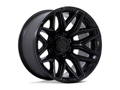 Fuel Wheels Flux Blackout 8-Lug Wheel; 20x10; -18mm Offset (03-09 RAM 3500 SRW)