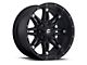 Fuel Wheels Hostage Matte Black 8-Lug Wheel; 17x9; 1mm Offset (03-09 RAM 3500 SRW)