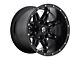 Fuel Wheels Hostage Matte Black 8-Lug Wheel; 18x12; -44mm Offset (03-09 RAM 3500 SRW)