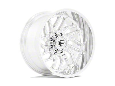 Fuel Wheels Hurricane Polished Milled 8-Lug Wheel; 20x10; -18mm Offset (03-09 RAM 3500 SRW)