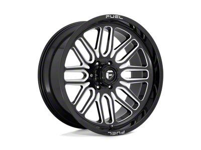 Fuel Wheels Ignite Gloss Black Milled 8-Lug Wheel; 20x10; -18mm Offset (03-09 RAM 3500 SRW)