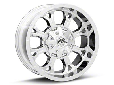 Fuel Wheels Krank Chrome 8-Lug Wheel; 20x10; -12mm Offset (03-09 RAM 3500 SRW)