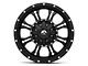 Fuel Wheels Krank Matte Black Milled 8-Lug Wheel; 20x9; 20mm Offset (03-09 RAM 3500 SRW)