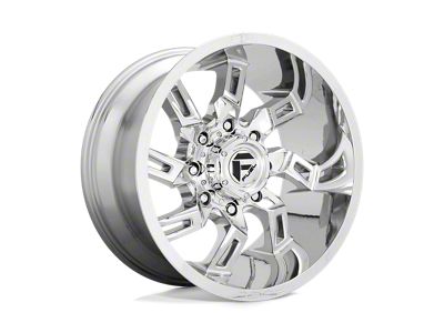 Fuel Wheels Lockdown Chrome 8-Lug Wheel; 20x10; -18mm Offset (03-09 RAM 3500 SRW)