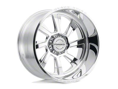 Fuel Wheels Maverick Chrome with Gloss Black Lip 8-Lug Wheel; 24x14; -75mm Offset (03-09 RAM 3500 SRW)