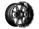 Fuel Wheels Maverick Matte Black Milled 8-Lug Wheel; 20x12; -44mm Offset (03-09 RAM 3500 SRW)