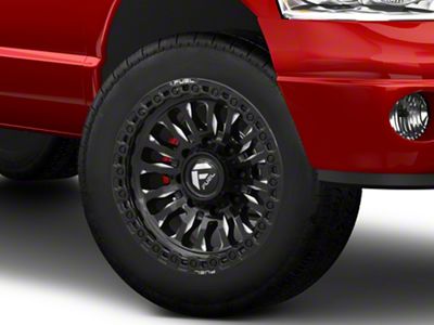 Fuel Wheels Rincon Gloss Black Milled 8-Lug Wheel; 20x9; 20mm Offset (03-09 RAM 3500 SRW)