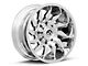 Fuel Wheels Saber Chrome 8-Lug Wheel; 20x10; -18mm Offset (03-09 RAM 3500 SRW)