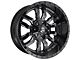 Fuel Wheels Sledge Gloss Black Milled 8-Lug Wheel; 18x9; 20mm Offset (03-09 RAM 3500 SRW)