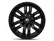 Fuel Wheels Sledge Gloss and Matte Black 8-Lug Wheel; 20x10; -18mm Offset (03-09 RAM 3500 SRW)