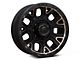 Fuel Wheels Traction Matte Black with Double Dark Tint 8-Lug Wheel; 20x10; -18mm Offset (03-09 RAM 3500 SRW)