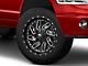 Fuel Wheels Triton Gloss Black Milled 8-Lug Wheel; 20x10; -18mm Offset (03-09 RAM 3500 SRW)