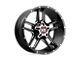 Fuel Wheels Typhoon Matte Black 8-Lug Wheel; 22x12; -44mm Offset (03-09 RAM 3500 SRW)