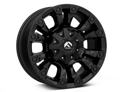 Fuel Wheels Vapor Matte Black 8-Lug Wheel; 22x10; -18mm Offset (03-09 RAM 3500 SRW)