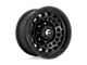 Fuel Wheels Zephyr Matte Black 8-Lug Wheel; 17x9; 1mm Offset (03-09 RAM 3500 SRW)