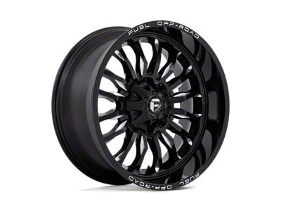 Fuel Wheels Arc Gloss Black Milled 6-Lug Wheel; 22x10; -18mm Offset (04-08 F-150)