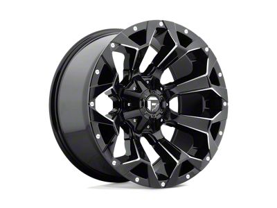 Fuel Wheels Assault Gloss Black Milled 6-Lug Wheel; 18x9; 19mm Offset (04-08 F-150)