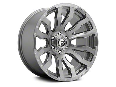 Fuel Wheels Blitz Platinum 6-Lug Wheel; 20x10; -18mm Offset (04-08 F-150)