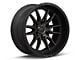 Fuel Wheels Clash Matte Black Double Dark Tint 6-Lug Wheel; 24x12; -44mm Offset (04-08 F-150)