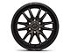 Fuel Wheels Clash Matte Black Double Dark Tint 6-Lug Wheel; 24x12; -44mm Offset (04-08 F-150)