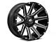 Fuel Wheels Contra Gloss Black Milled 6-Lug Wheel; 22x12; -43mm Offset (04-08 F-150)