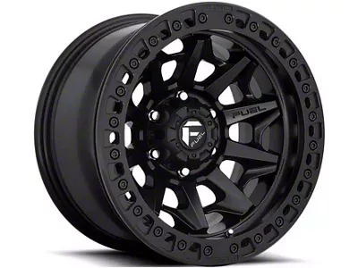 Fuel Wheels Covert Beadlock Matte Black 6-Lug Wheel; 17x9; -15mm Offset (04-08 F-150)